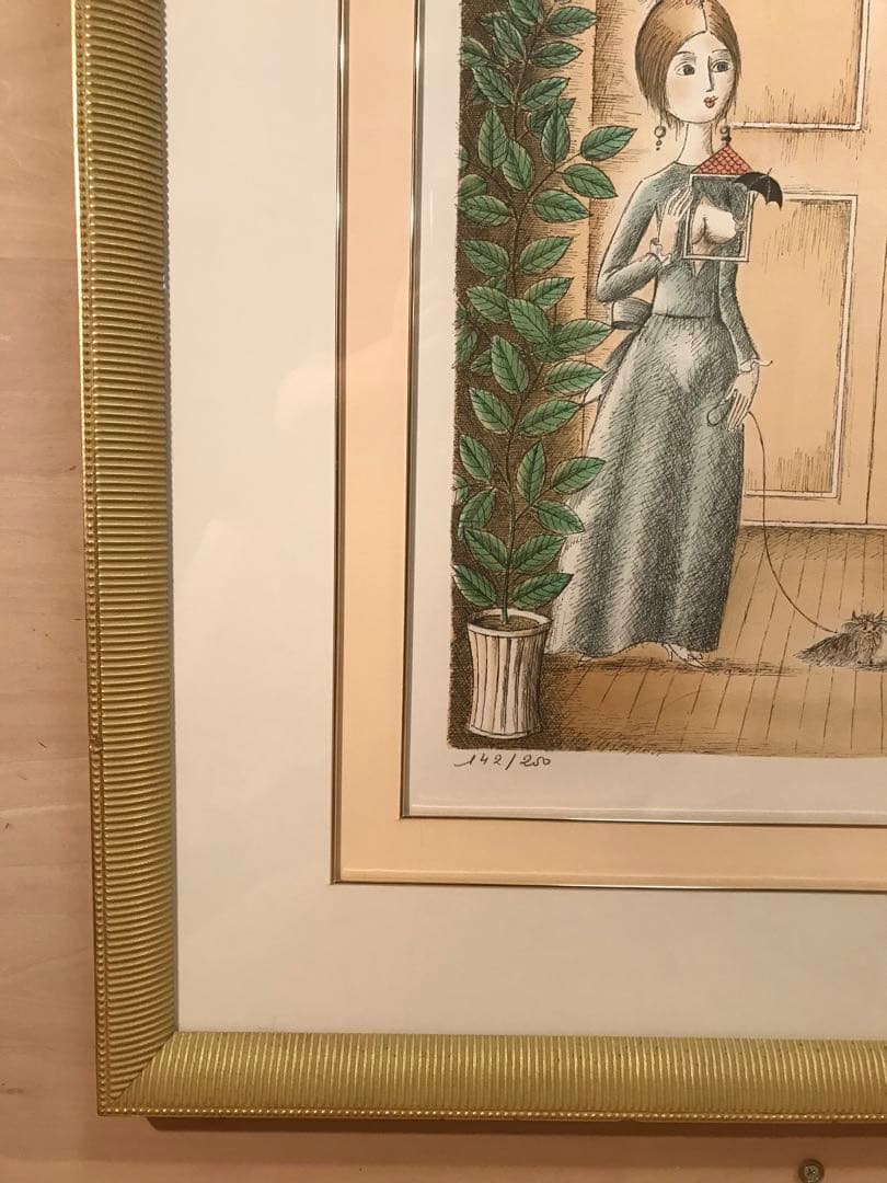 ペイネ　「愛の晴雨計」　リトグラフ　直筆サイン・エディション有り