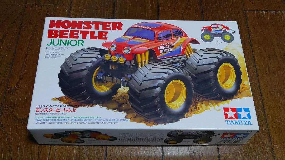 ワイルドミニ4駆 モンスタービートルJr.【ほぼ最後期生産品】