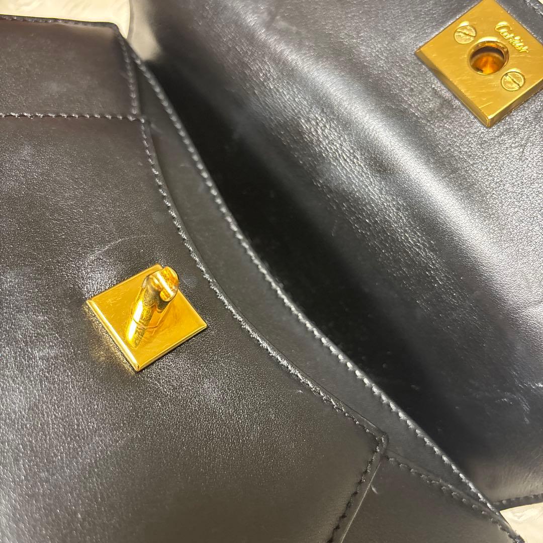 カルティエ CARTIER パンテール ハンドバッグ 豹 パンサーモチーフ