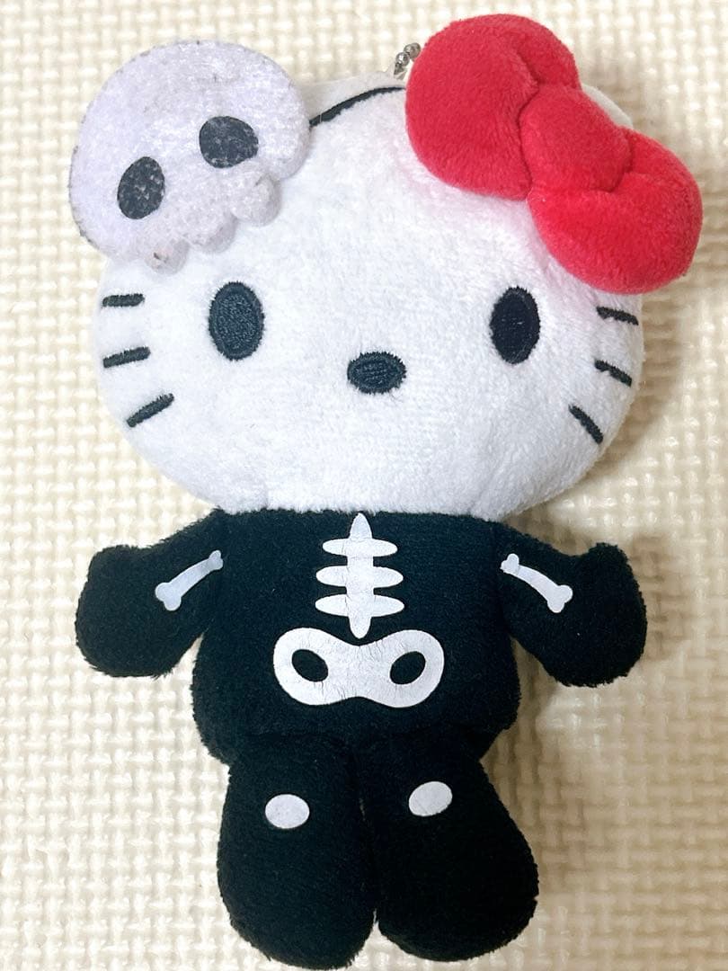 USJ ハロウィン 2017 骸骨キティちゃん キーチェーン レア