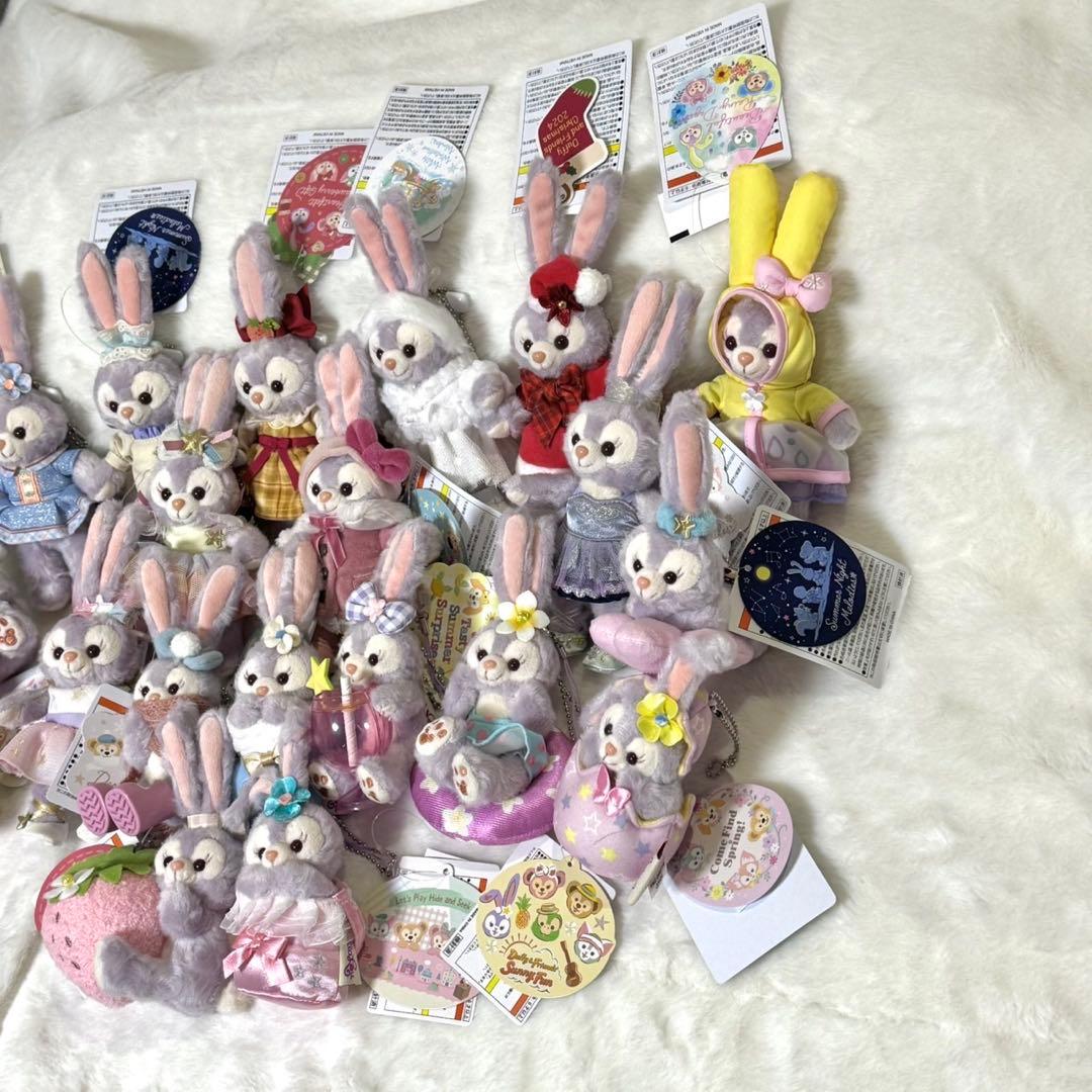 東京ディズニーシー　ステラルー　ぬいぐるみバッジ　ぬいぐるみチャーム　まとめ売り