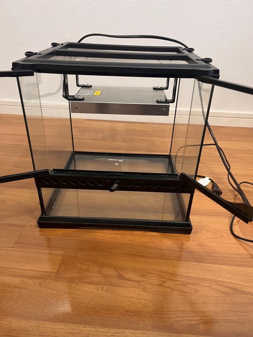 ジェックス　グラステラリウム3030 暖突s パネルヒーター　飼育セット