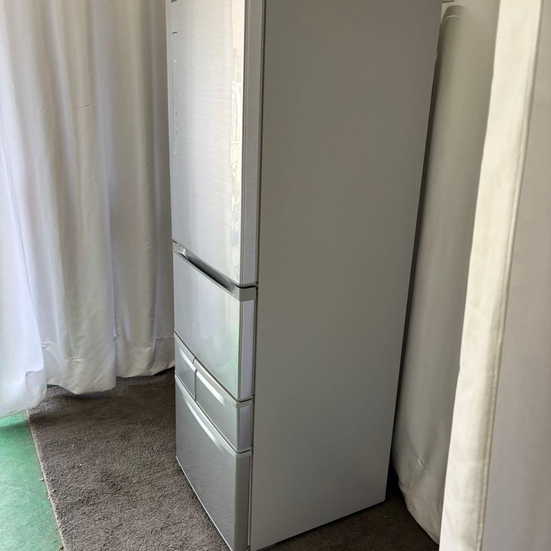 535⭕️冷蔵庫　ベジータ　大型　400㍑級　左開　自動製氷　中古　安い　設置無料