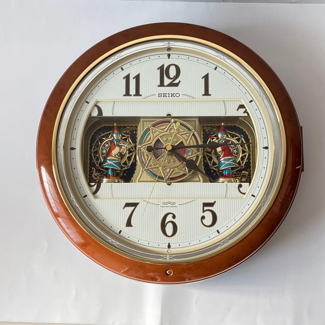 セイコー　SEIKO からくり時計　電波時計 RE559B 動作品