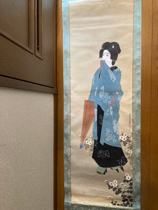 伊東深水先生の掛軸お譲りします！