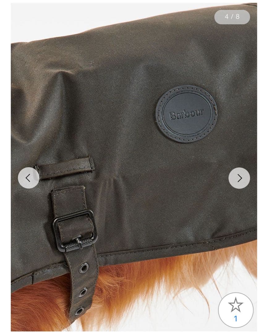 【新品】Barbour バブアー　ワックスコットンドッグコート