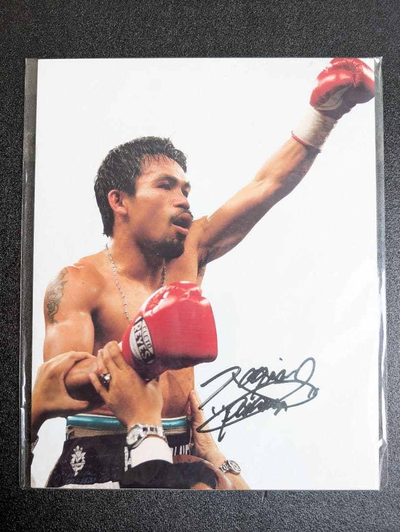 マニーパッキャオManny Pacquiao サイン入り写真