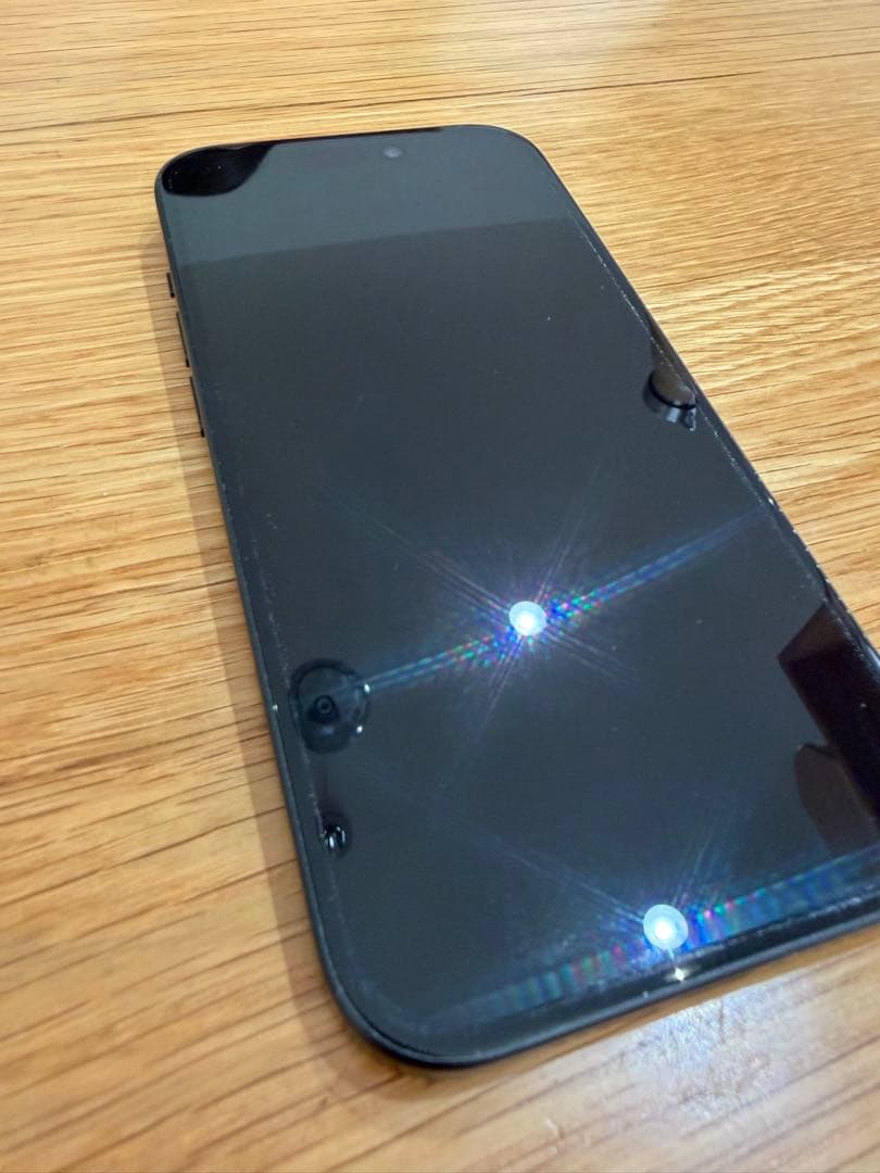 【美品】Apple iPhone 15 ブラック128GB SIMフリー