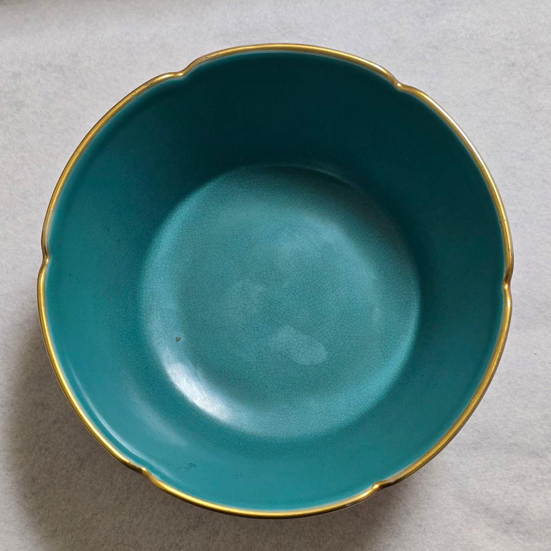 ☆☆Khiêm Bỉnh様、専用☆☆古磁 本金 琺瑯彩七宝 瑞獣絡枝紋茶碗 賞物