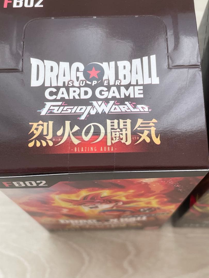 ドラゴンボールフュージョンワールド　新品未開封ボックス　2弾　3弾　4弾