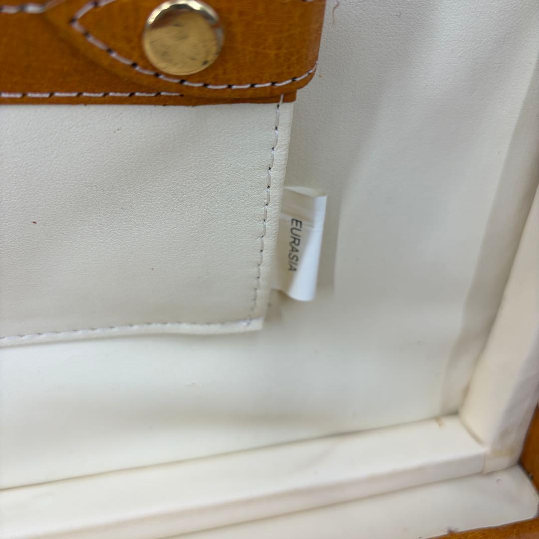 【良品✨】シフレ ユーラシア 2way トランクバッグ ショルダー キャメル