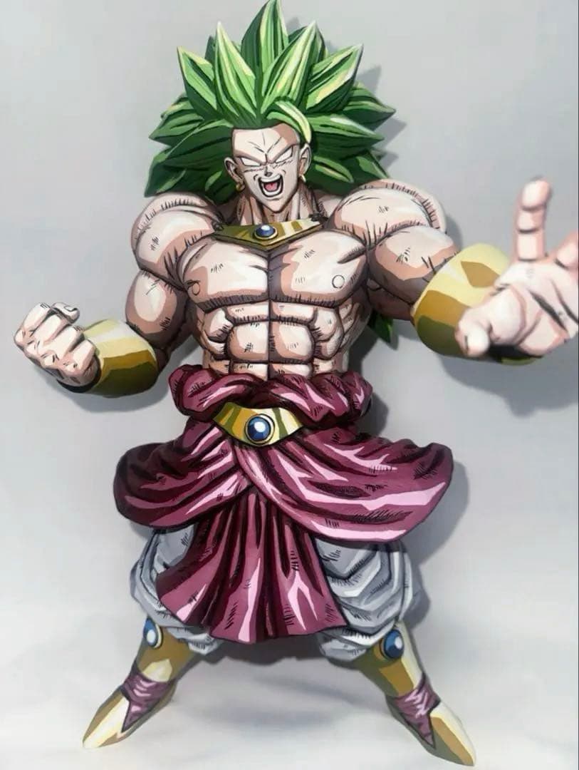 ドラゴンボール　一番くじ　ブロリー3 二次元フルリペイント　フィギュア
