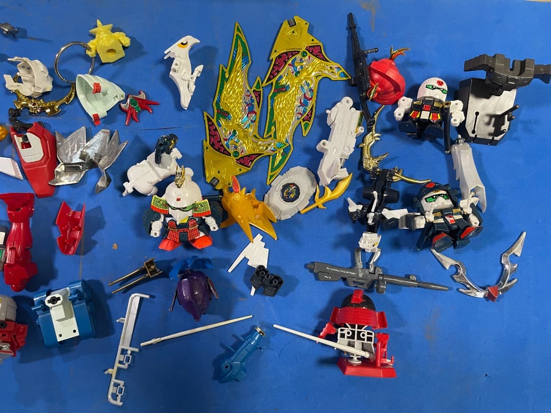 ガンプラ 聖龍巨神ドラグーンパレス BB戦士 部品取り用　まとめ売り