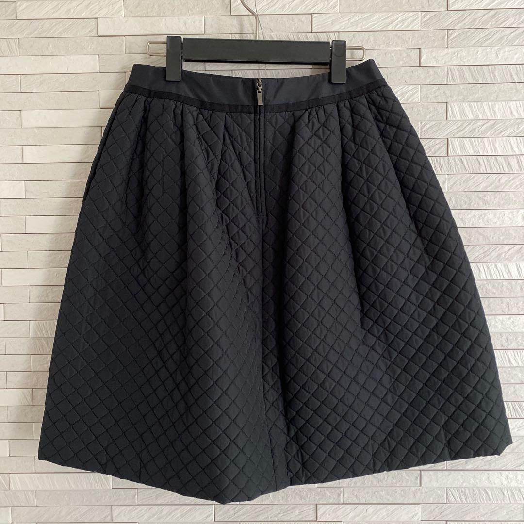 FOXEY ブラック フレアスカート サイズ40