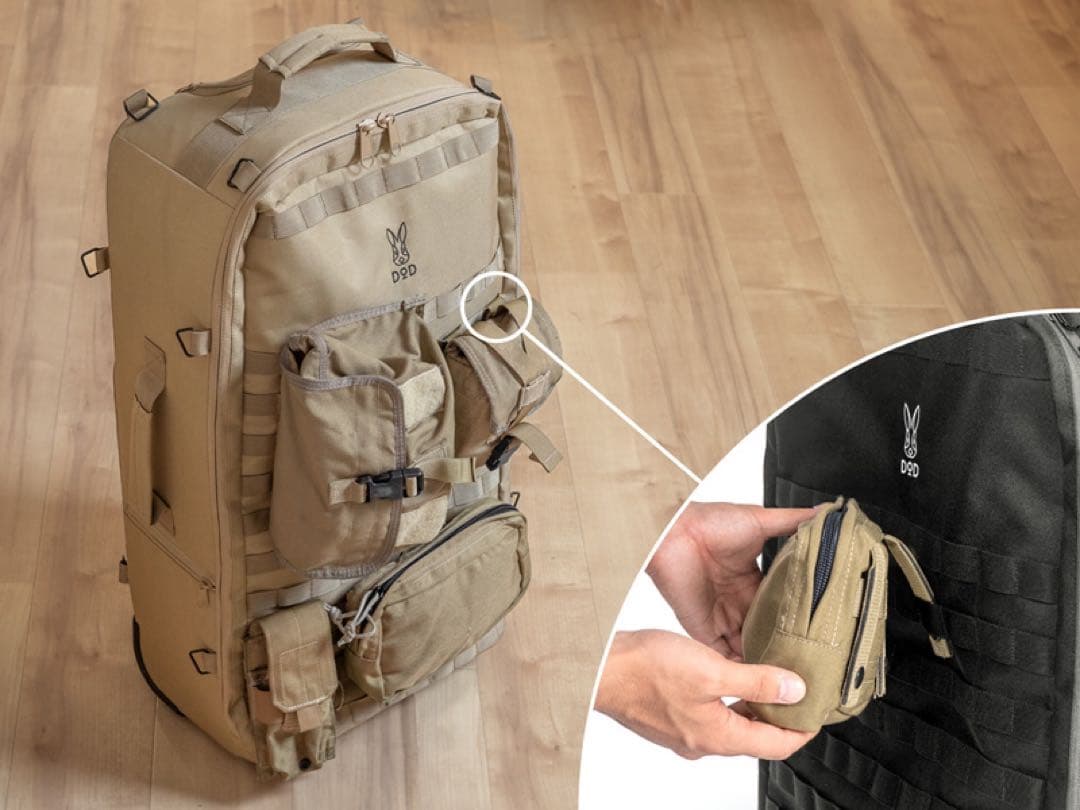 帝都産業 　DOD キャンパーノ・コロコーロ2 キャリーケース