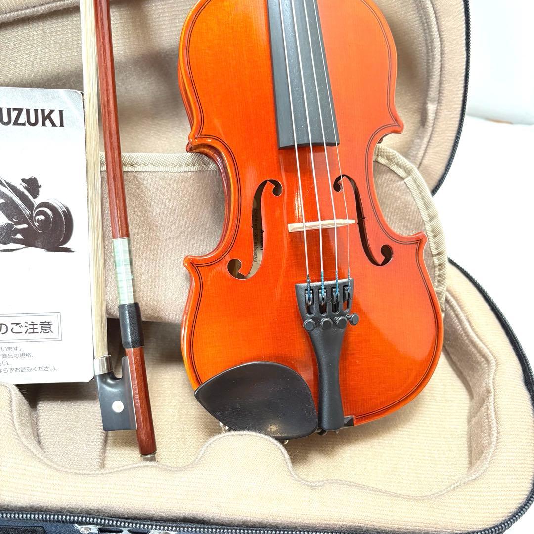 調整毛替弦交換済みSUZUKI No.230 バイオリン 1/10 2008年製