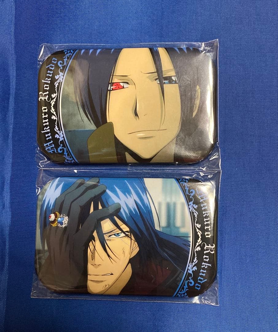 六道骸 家庭教師ヒットマンREBORN 缶バッジ まるかく JF スクエア