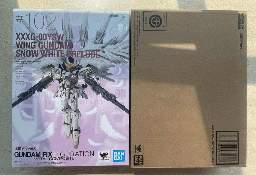 L COMPOSITE ウイングガンダムゼロスノーホワイト　セット