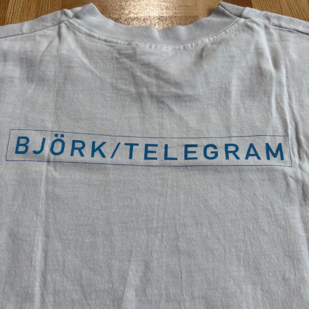 90〜00s vintage Bjork telegram Tシャツ