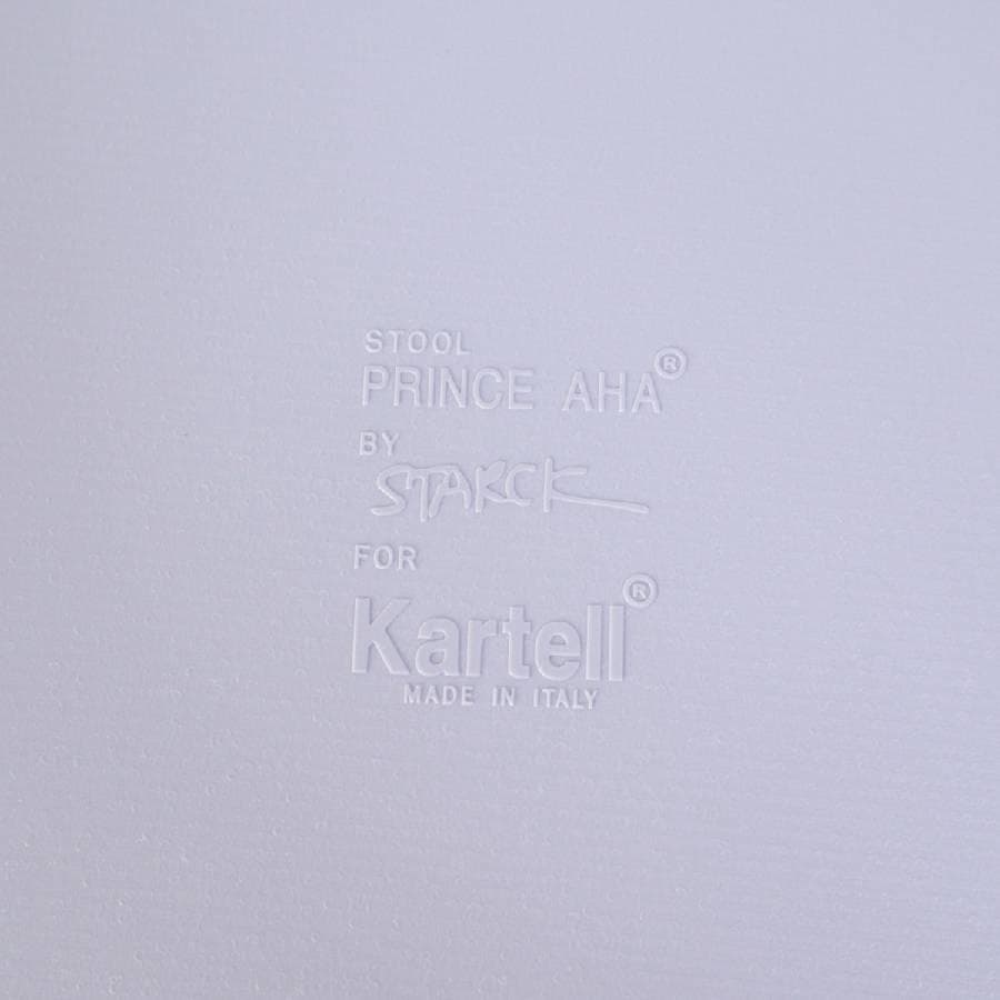カルテル プリンスアハ スツール ラベンダーグレイ フィリップ・スタルク
