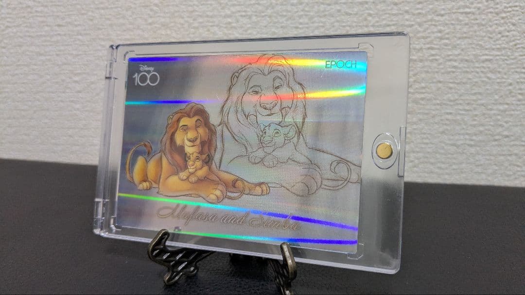 epoch ディズニー100 シンバ ムファサ 10枚限定
