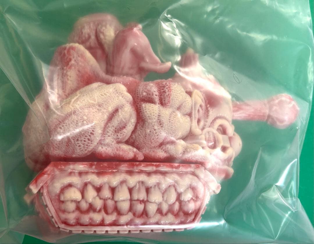 もうこやま　ドMサイクロプス戦車 ①　肉マーブル　MOUCOYAMA　ソフビ