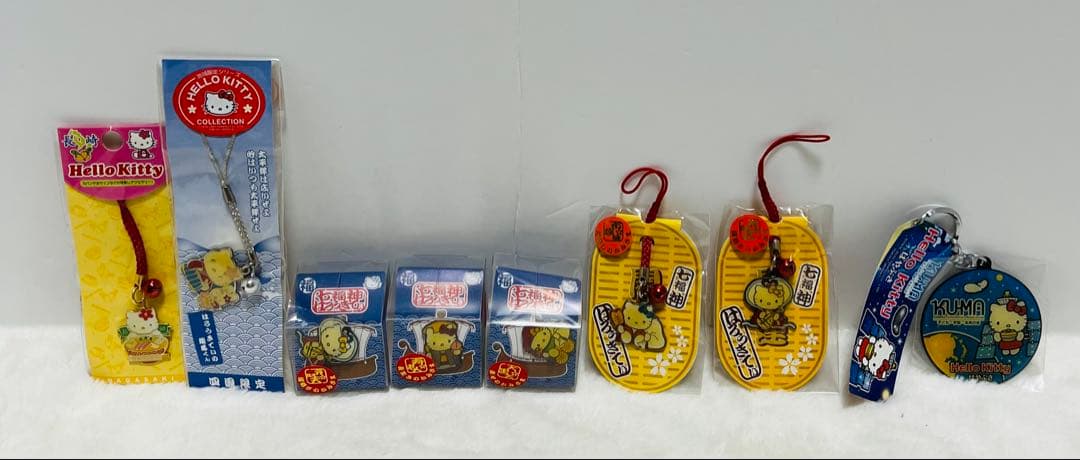 ハローキティ　根付け　ストラップ　まとめ売り　95点以上