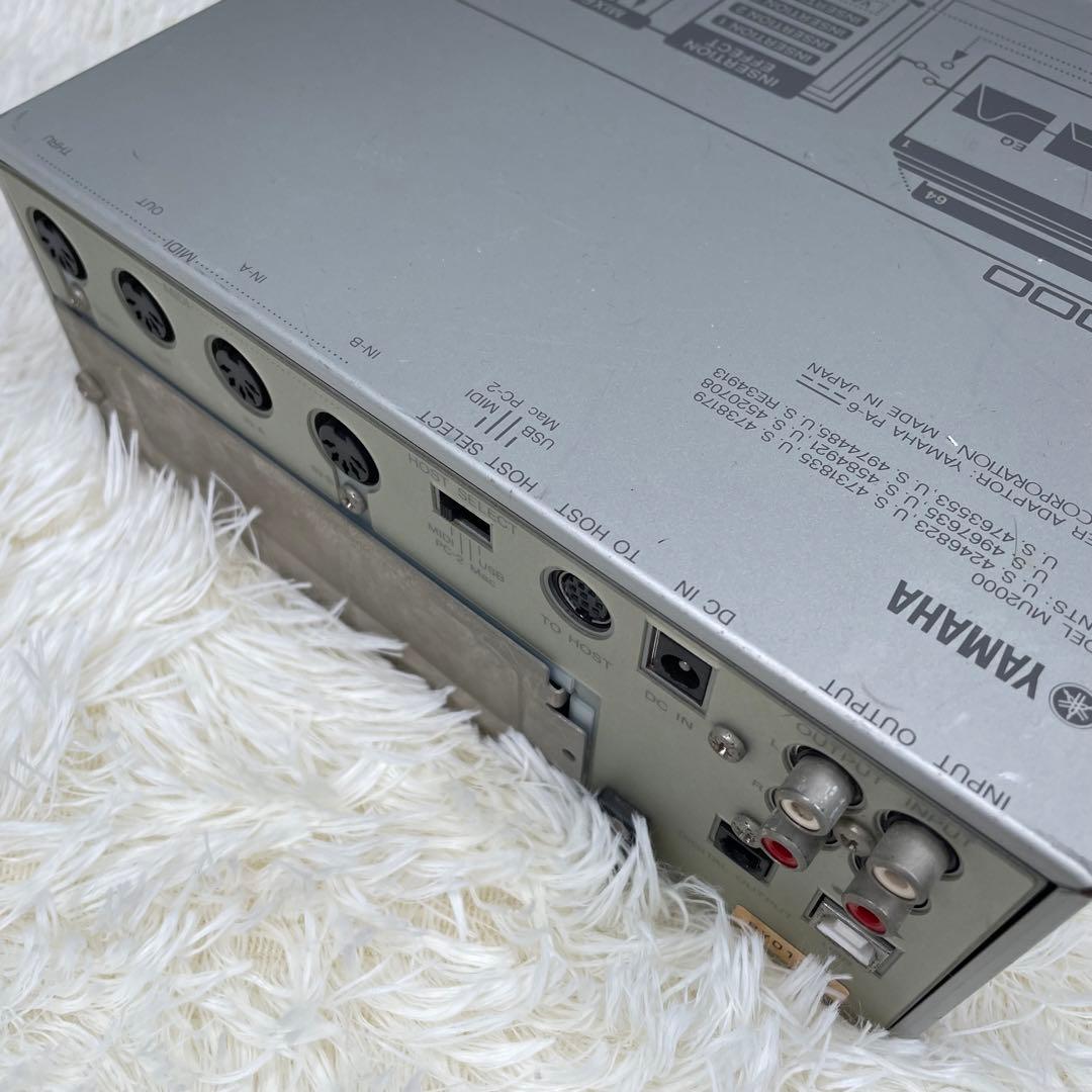 YAMAHA MU2000 トーンジェネレーター ACアダプタ付き