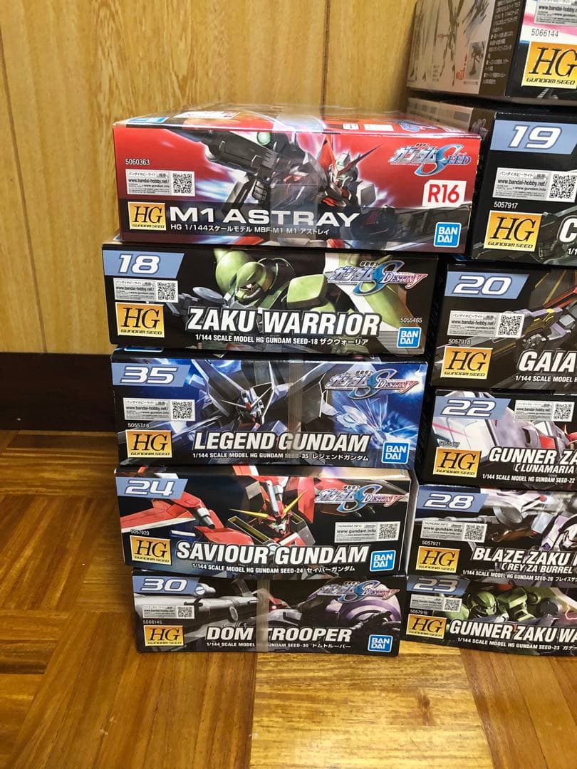hg ガンダムSEED 16点セット