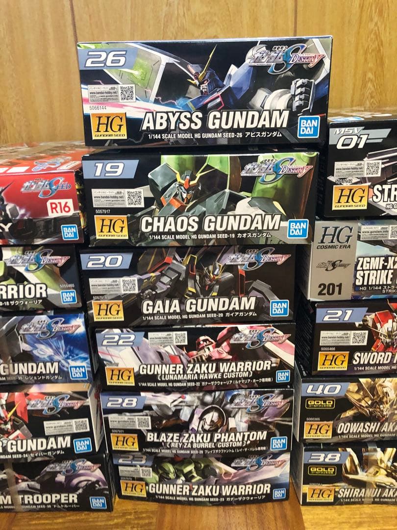 hg ガンダムSEED 16点セット