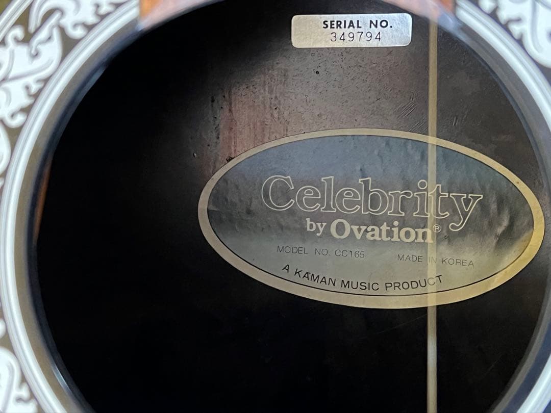 激レアovation cc165 12弦 Celebrity エレアコ　ケース付