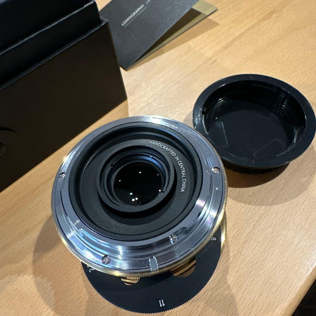 Lomogon 2.5/32 Art Lens(真鍮brass)