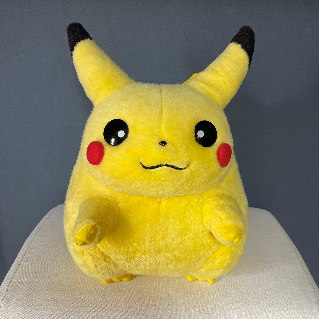 【美品】初期　ピカチュウ　ポケットモンスター TOMY 等身大　ぬいぐるみ