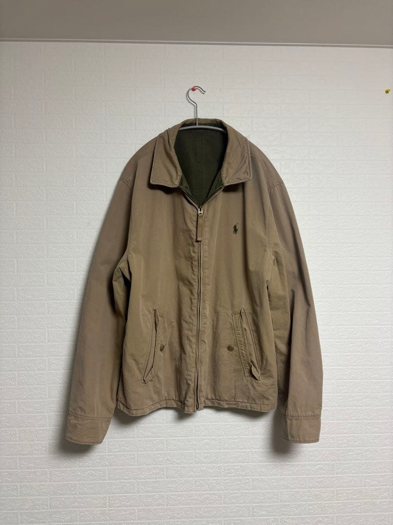 90s Polo Ralph Lauren スイングトップ　リバーシブル