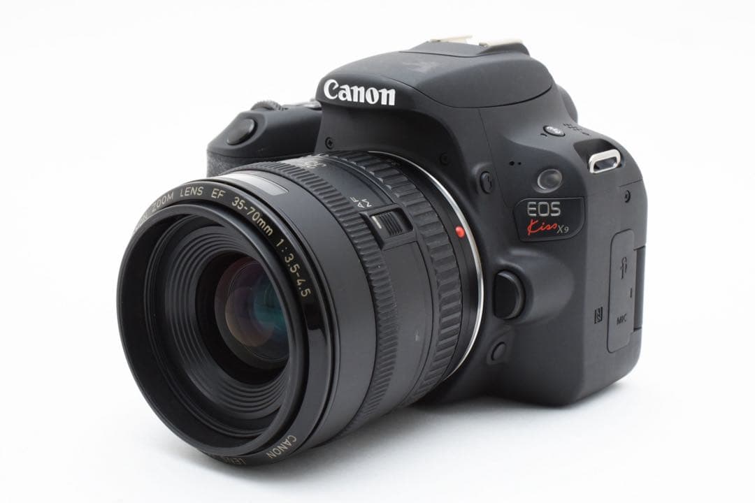 canon kiss x9 標準レンズセットCanon EF 35-70mm