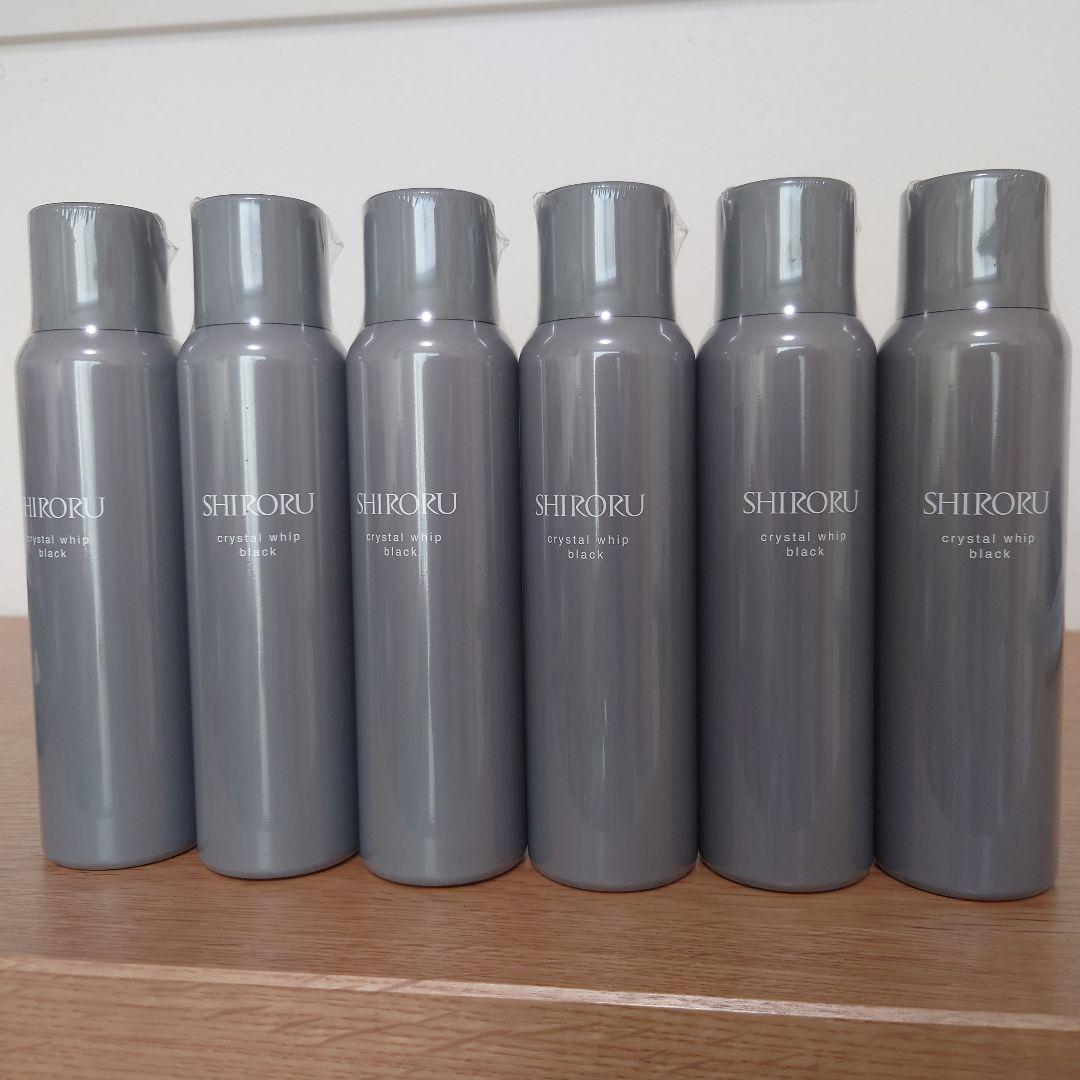 SHIRORU クリスタルホワイトブラック 6本セット