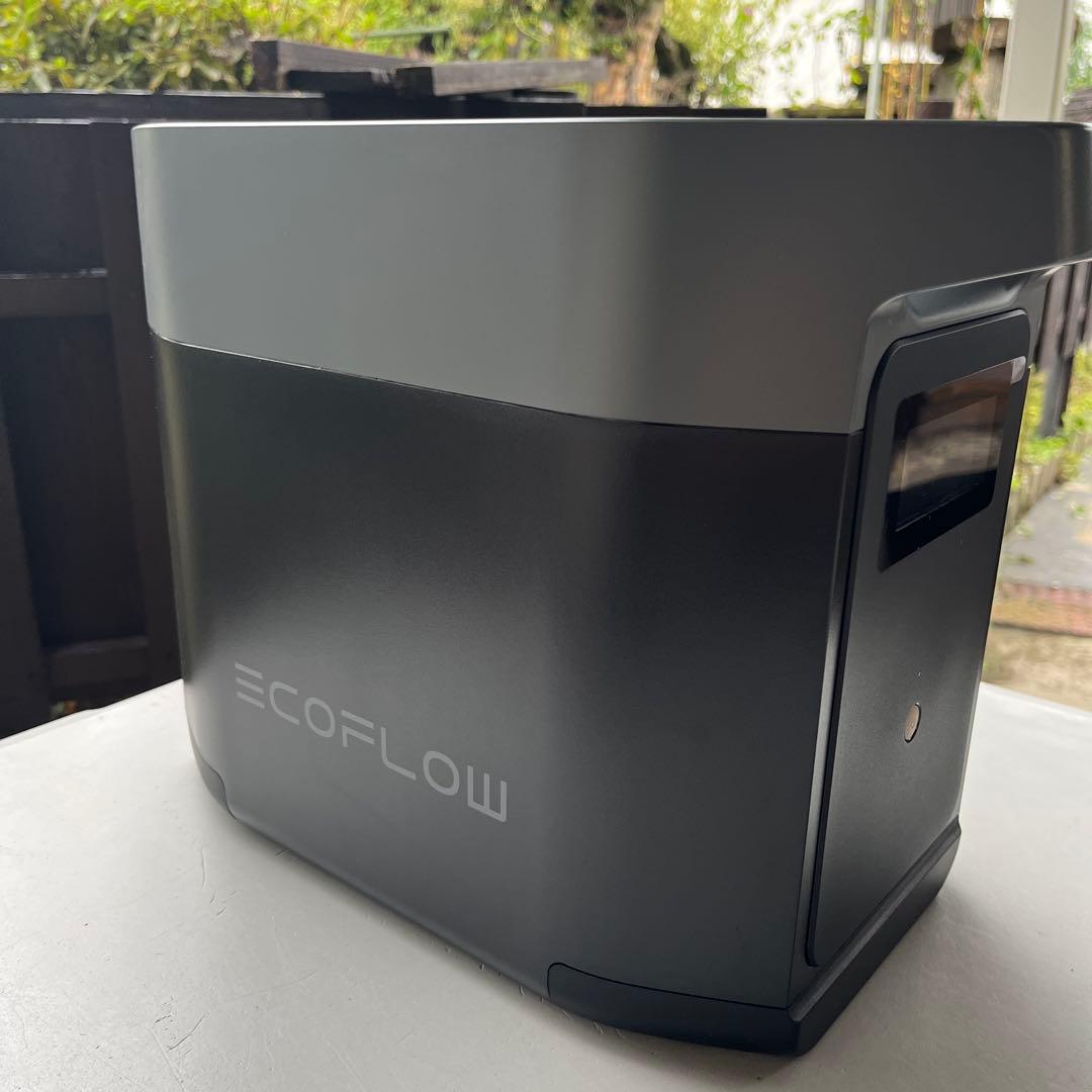 【EcoFlow】希少 エクストラバッテリー DELTA2 拡張バッテリー