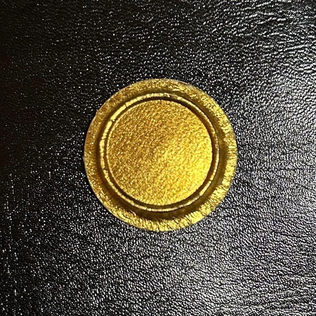 茶道具！高取焼 肩衝 茶入！石畳地 宝尽し紋！『高取 喜恵』造！共箱/仕覆/栞付