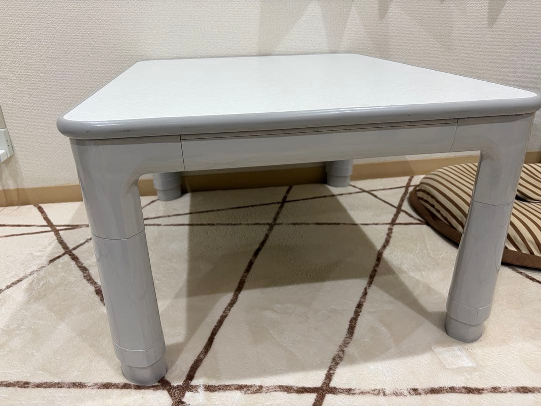 こたつテーブル（脚折りたたみ）とこたつ布団セット