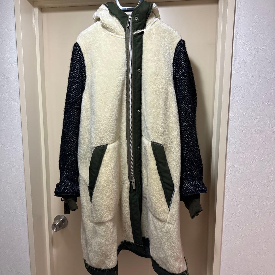 sacai ドッキングコート