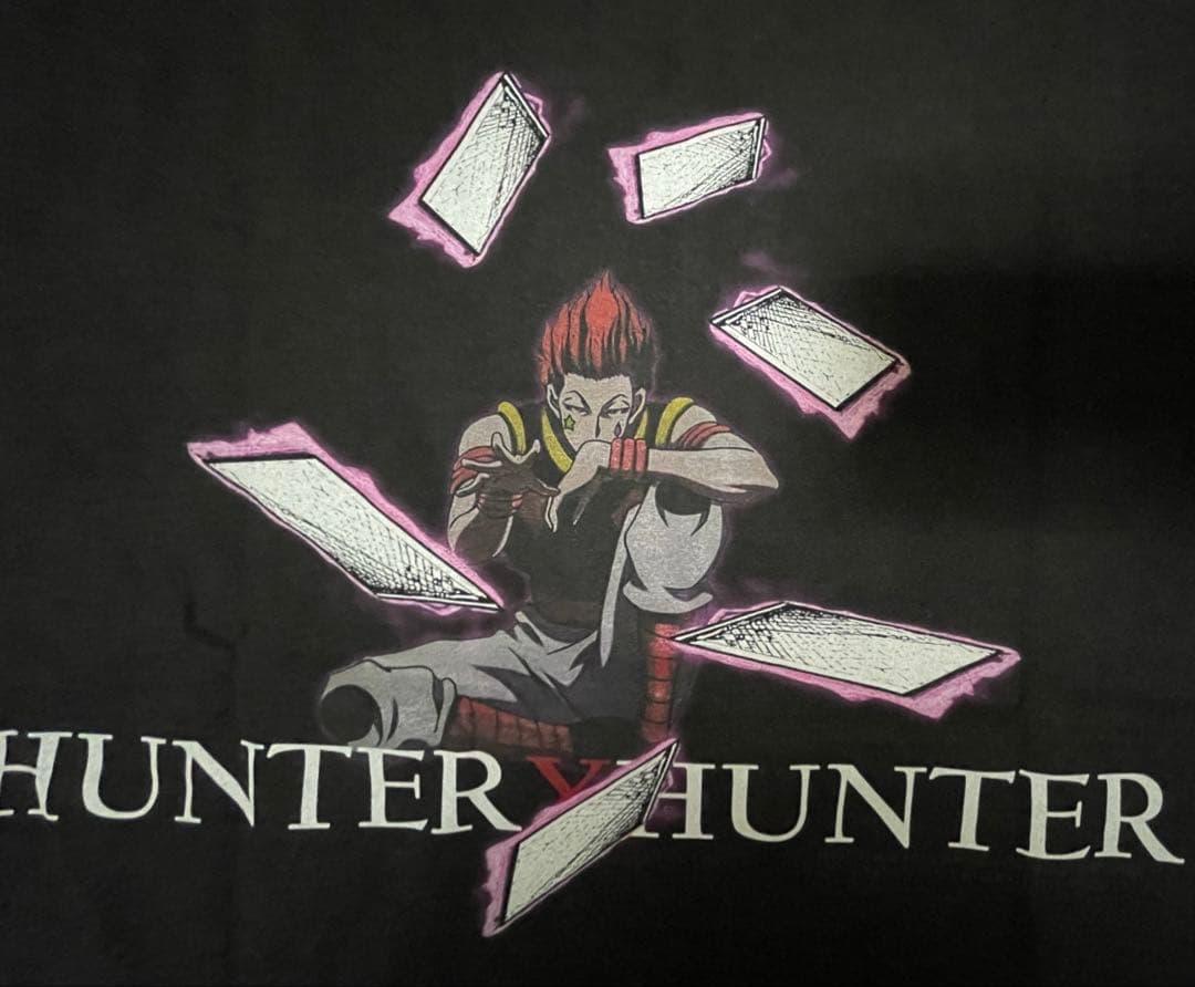 本物 HUNTER×HUNTER 幻影旅団　ヒソカ　アニメ　Tシャツ