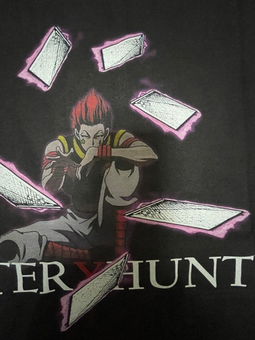 本物 HUNTER×HUNTER 幻影旅団　ヒソカ　アニメ　Tシャツ