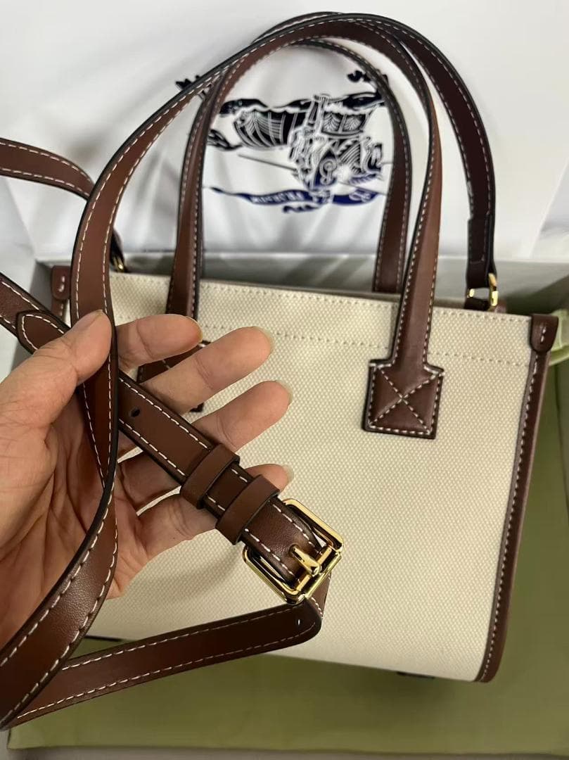 BURBERRY ショルダーバッグ ベージュ/ブラウン~~·