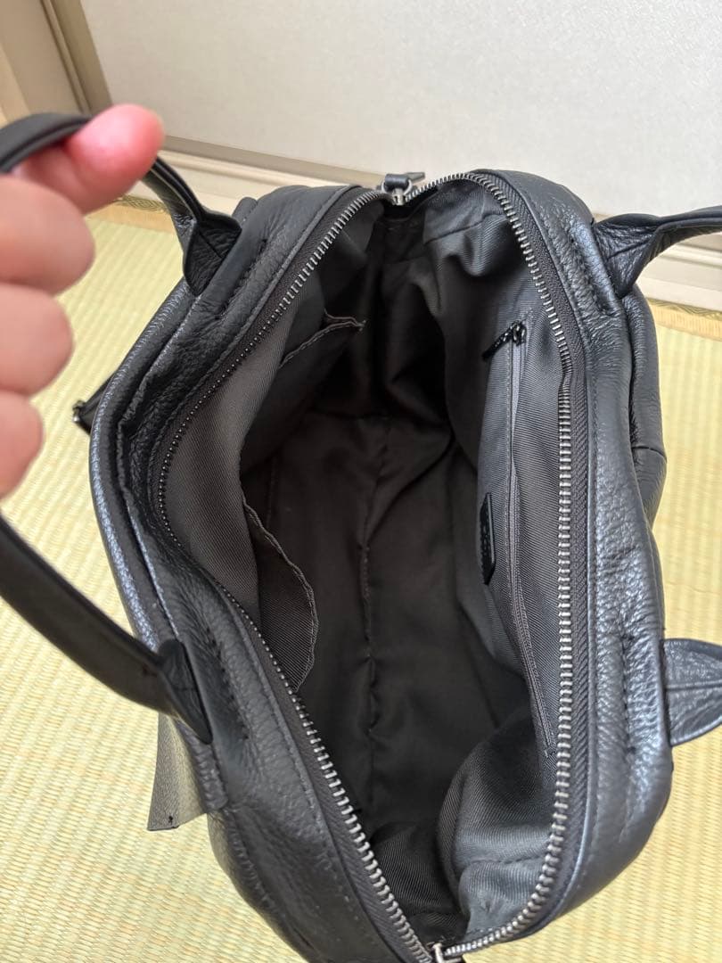 ear PAPILLONNER 《本革》レザーフラップ2WAYバッグSサイズ