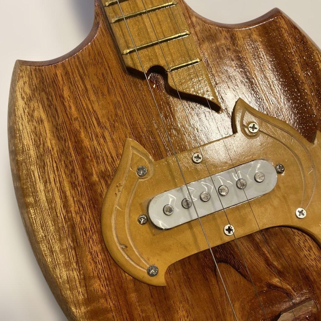 タイ 伝統楽器 エレクトリックピン 三弦 バンコク 民俗楽器 ピン ほぼ未使用