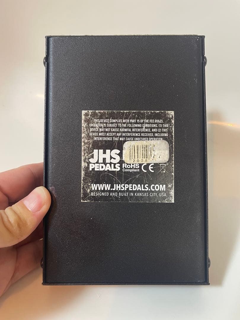 JHS PEDALS BENDERファズ ギター エフェクター