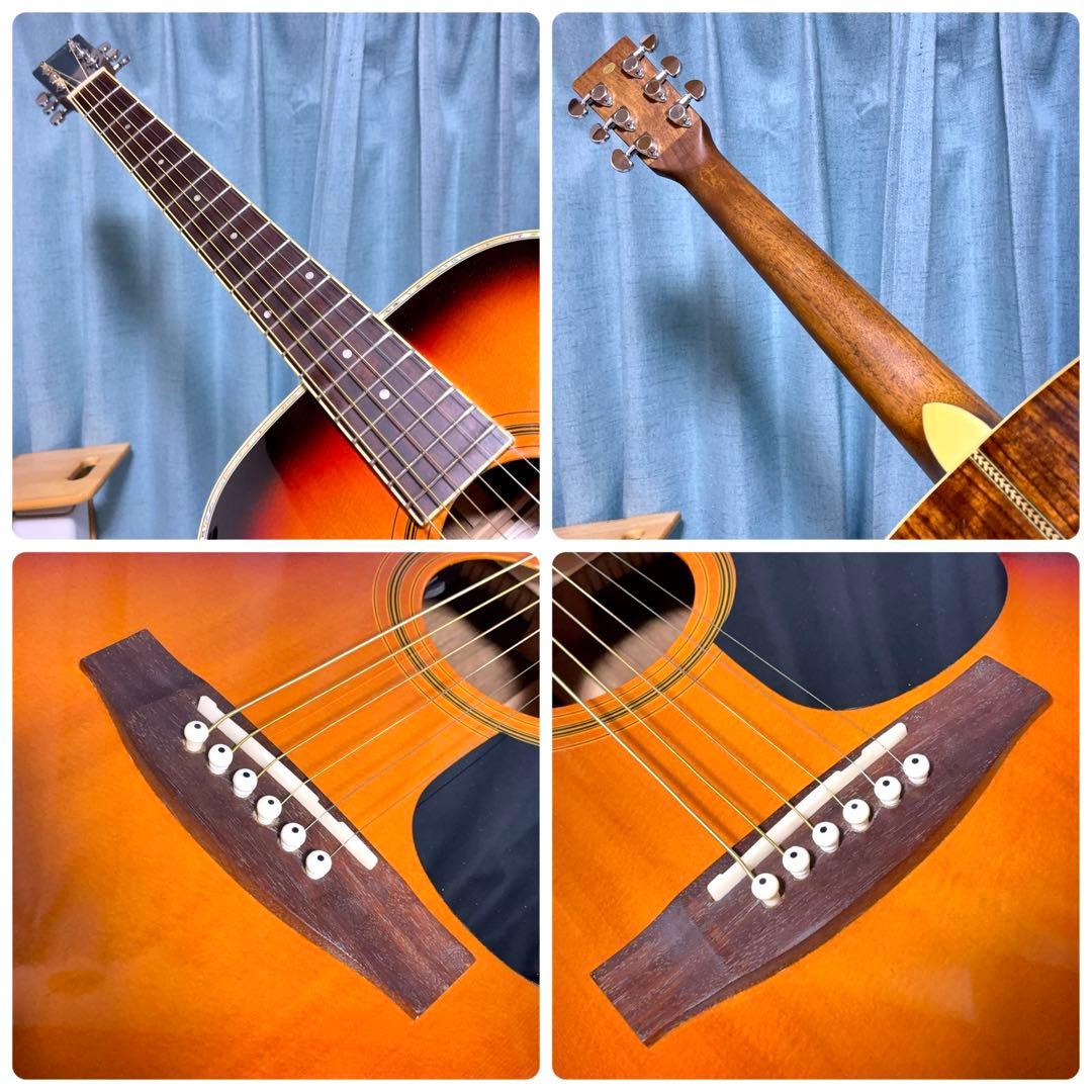 【牛骨☆エレアコ】Stafford！SF-400F【弾き易く調整☆新品の弦】