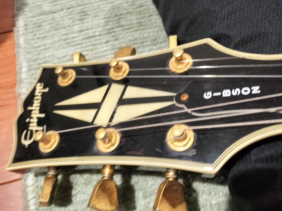 Epiphone　japan　les paul custom エピフォン富士弦