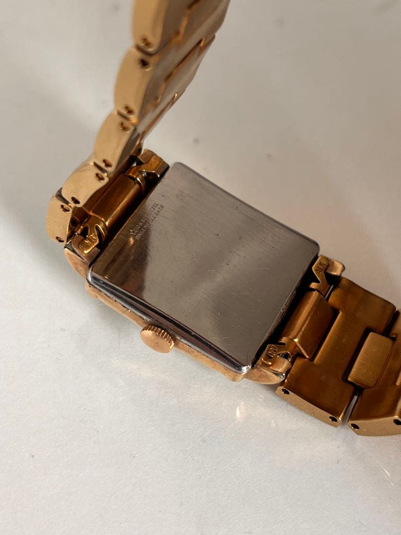 お値下げしました！　ELGIN ゴールド アナログ腕時計