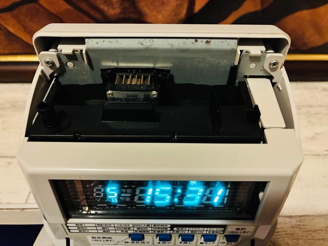 ★【美品】MAX製 タイムレコーダーER-110S IV Sカードおまけ付き★